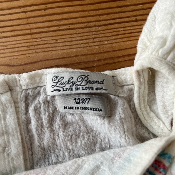 Lucky Brand Baby Girl Top - Picture 2 of 3